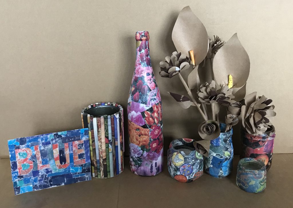 Virtual Upcycled Art Classes